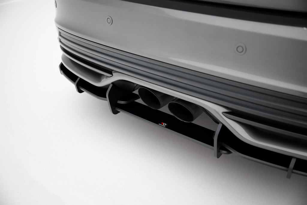 Street pro rear diffuser + flaps ford focus st mk3 facelift