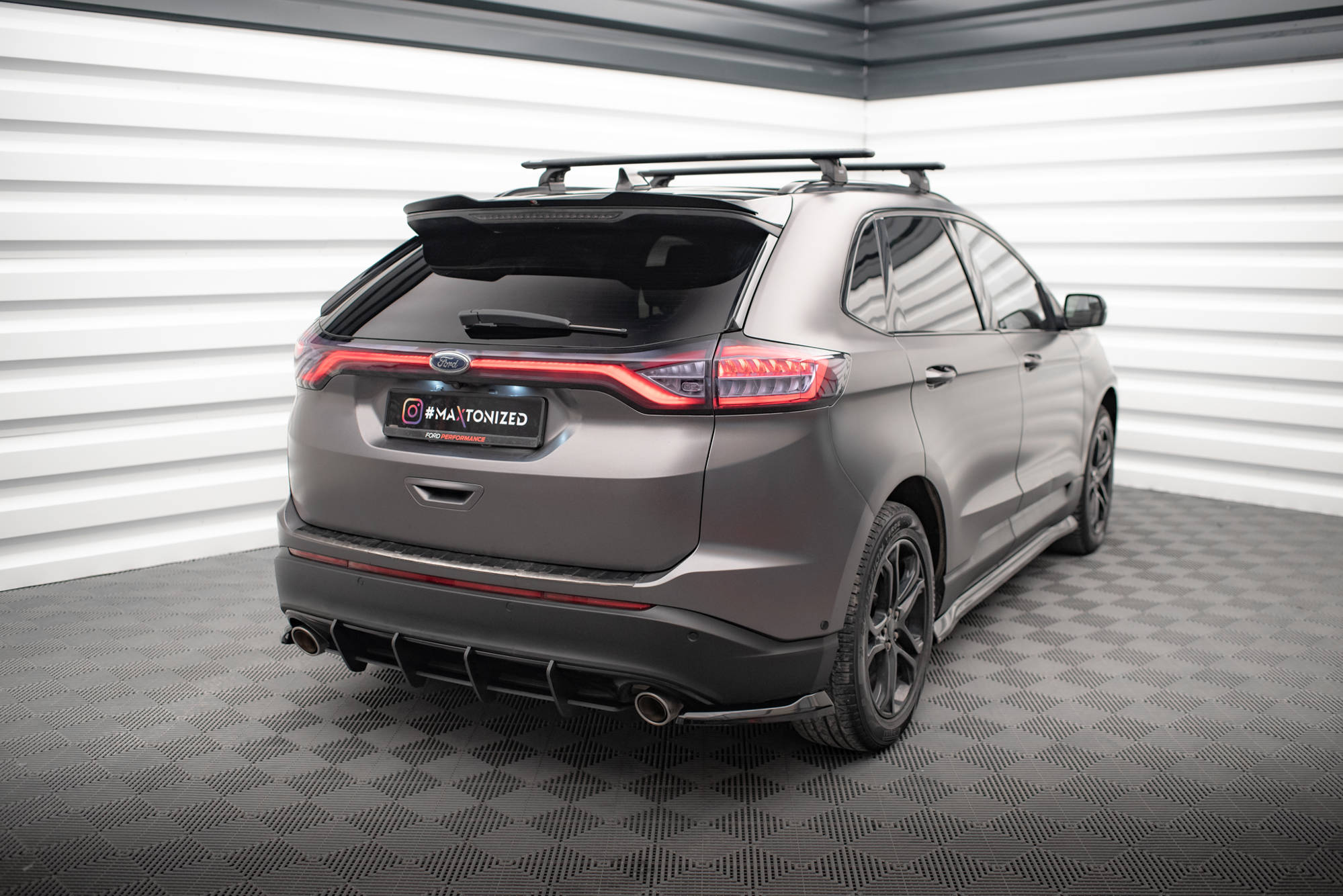 Street pro rear diffuser ford edge mk2