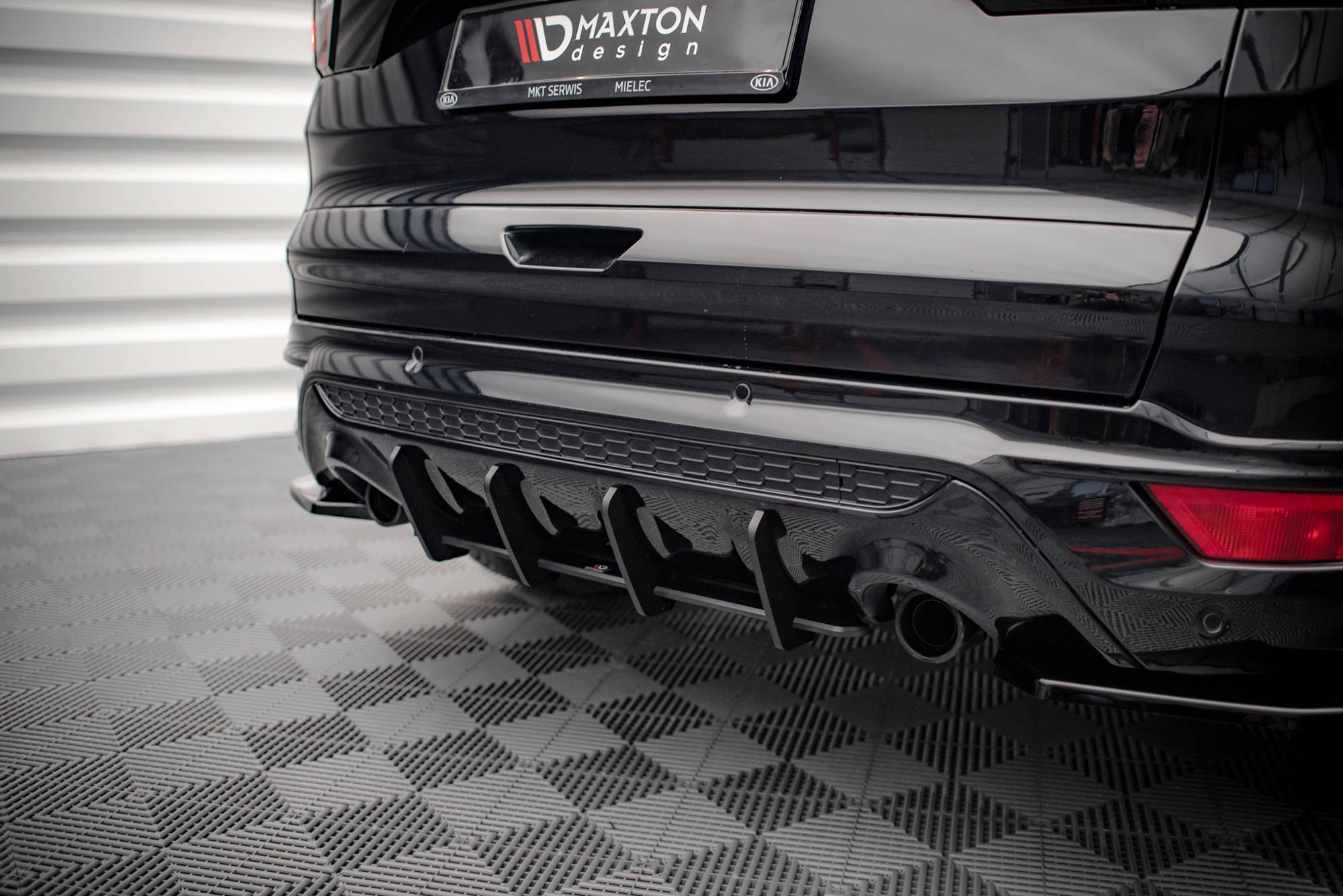 Street pro rear diffuser ford escape st-line mk3