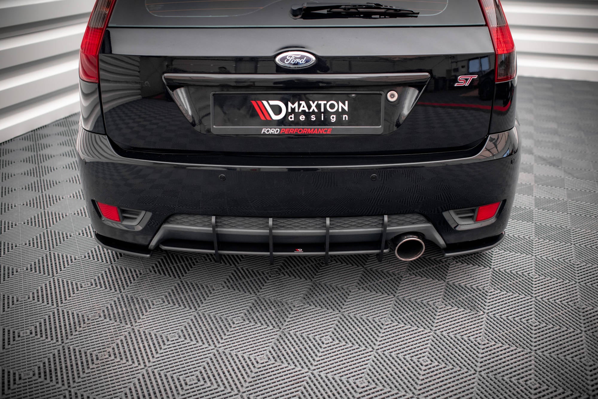 Street pro rear diffuser ford fiesta st mk6