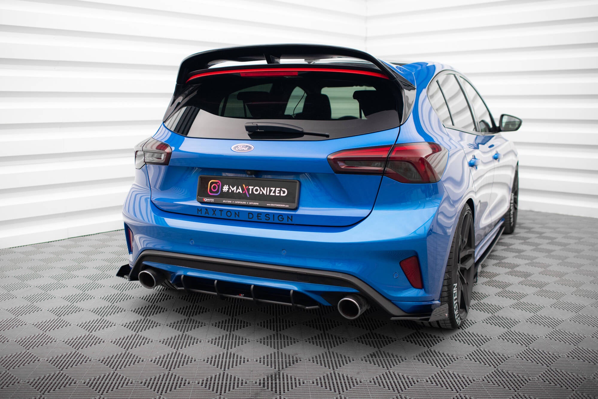 Street pro rear diffuser ford focus st mk4