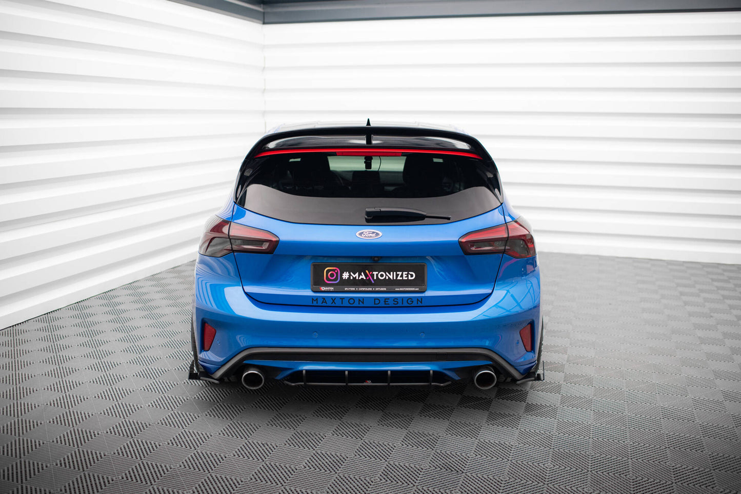 Street pro rear diffuser ford focus st mk4
