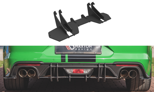 Street pro rear diffuser ford mustang gt mk6 facelift