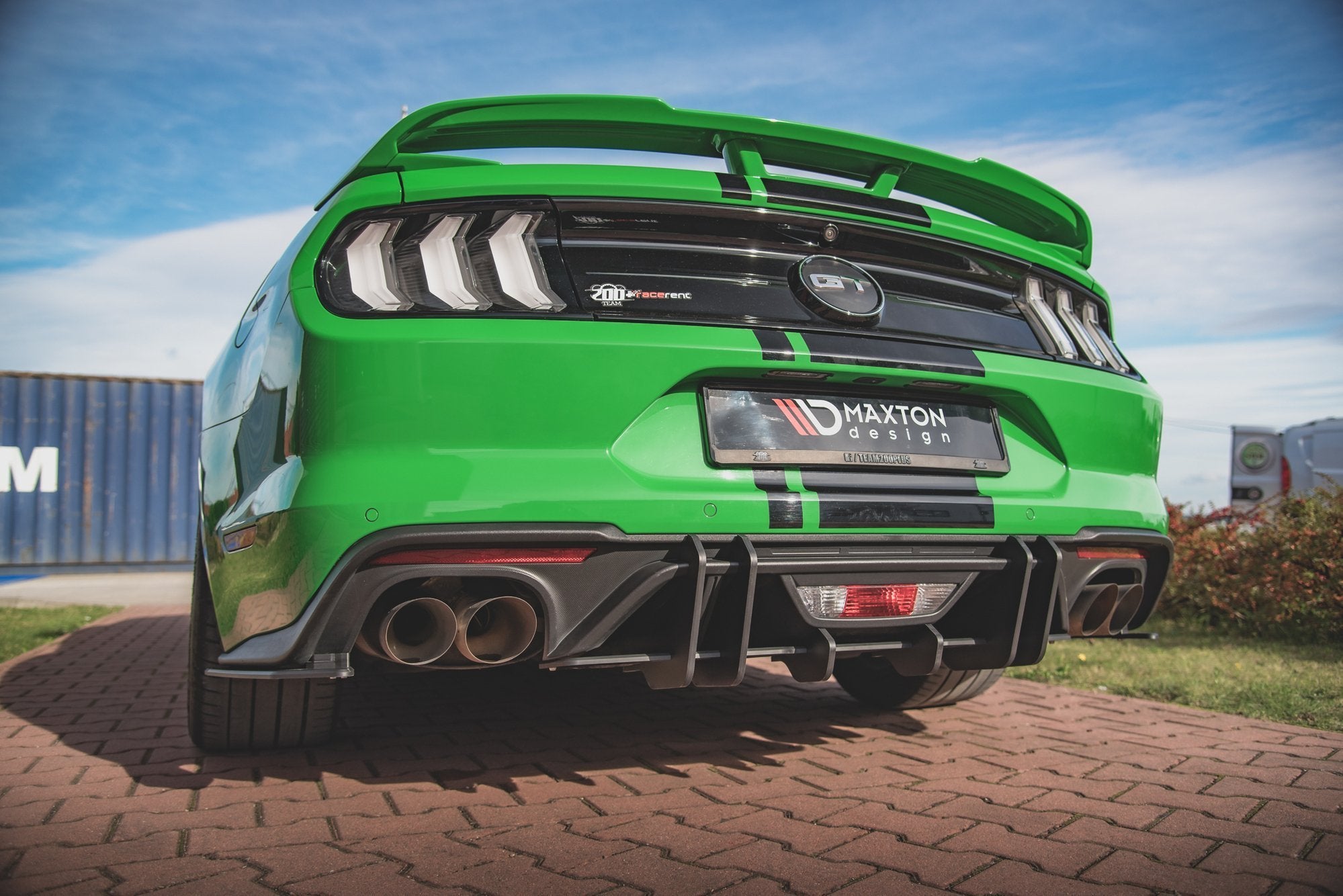 Street Pro Takana diffuusi Ford Mustang GT MK6 Facelift