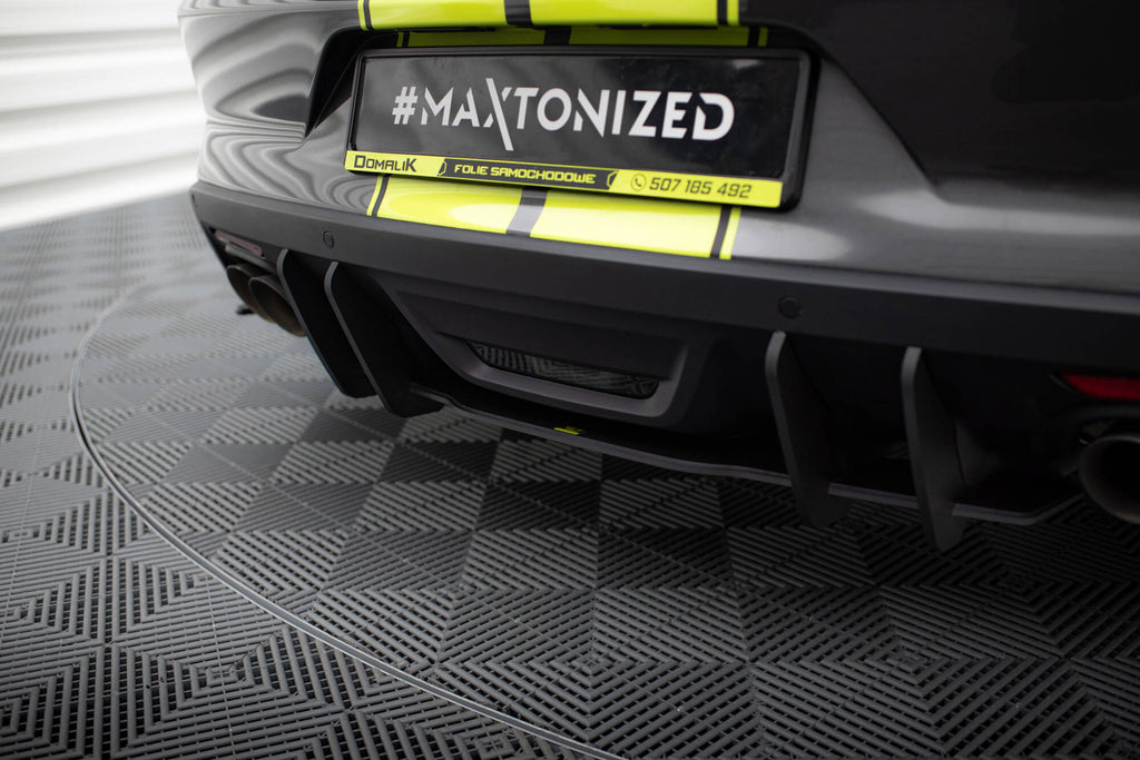 Street pro rear diffuser ford mustang gt mk6 roush performance