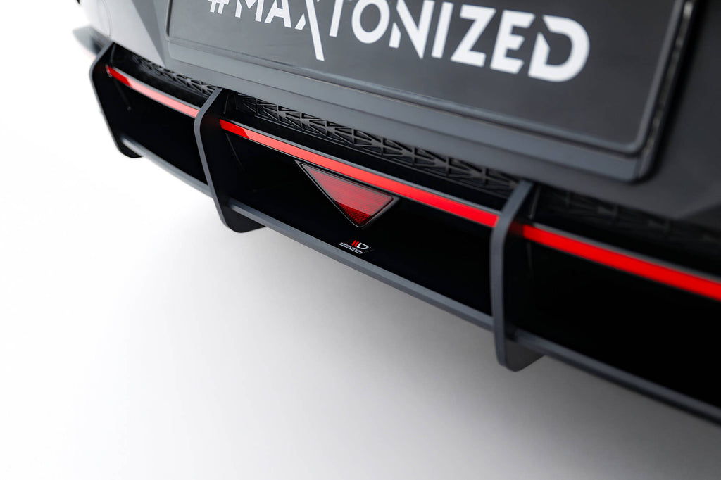Street pro rear diffuser hyundai elantra n mk7