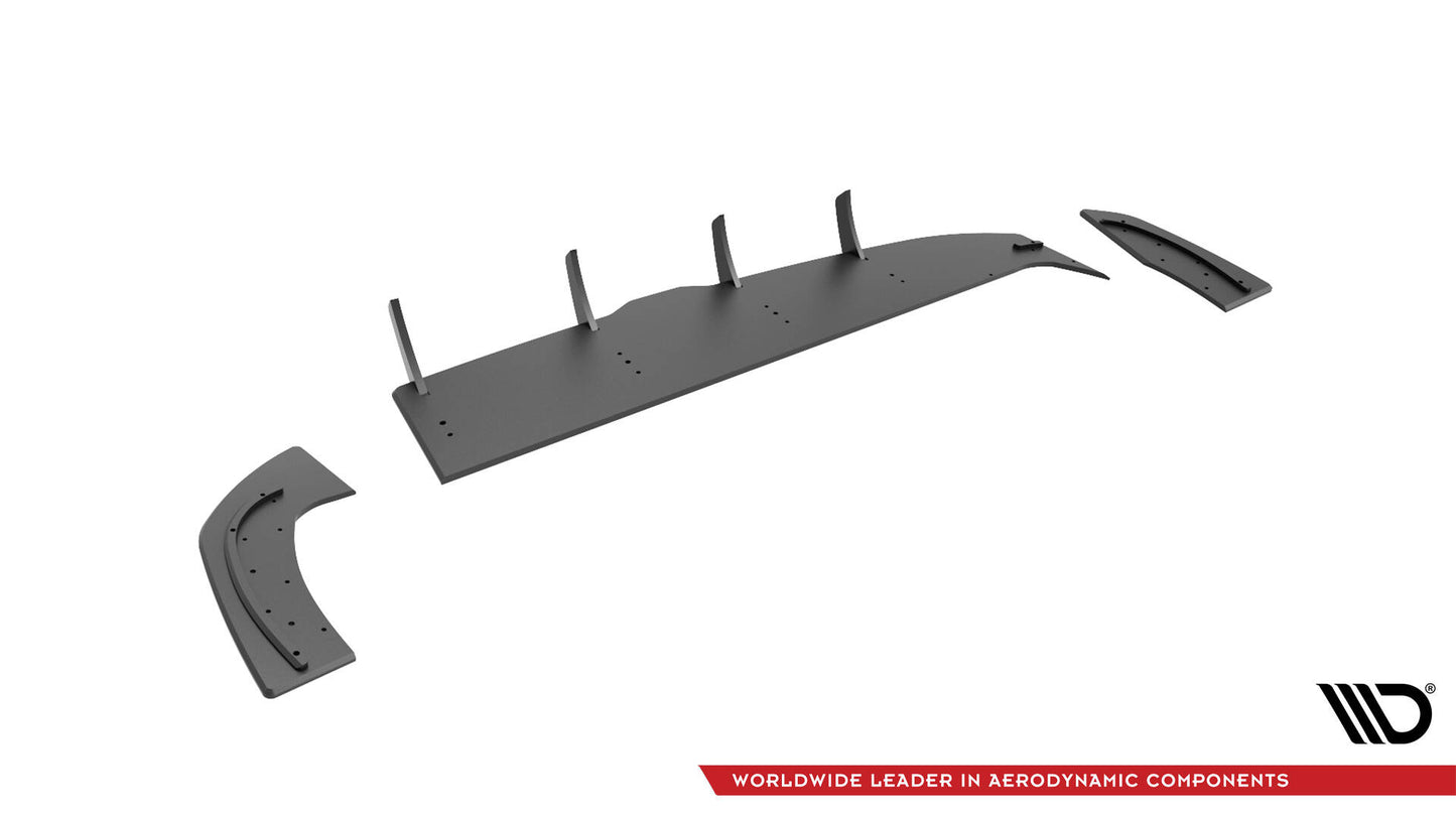 Street pro rear diffuser hyundai i30 fastback n-line mk3 facelift