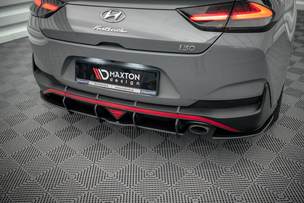 Street pro rear diffuser hyundai i30 fastback n-line mk3 facelift