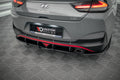 Street pro rear diffuser hyundai i30 fastback n-line mk3 facelift