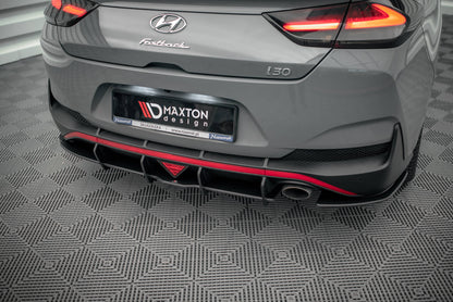 Street pro rear diffuser hyundai i30 fastback n-line mk3 facelift