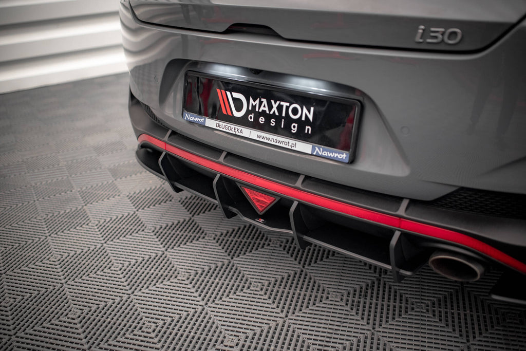 Street pro rear diffuser hyundai i30 fastback n-line mk3 facelift