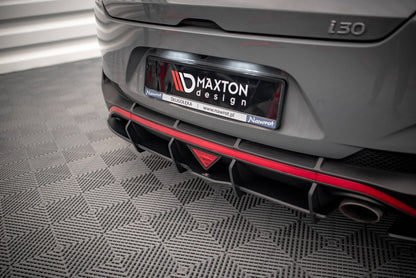 Street pro rear diffuser hyundai i30 fastback n-line mk3 facelift