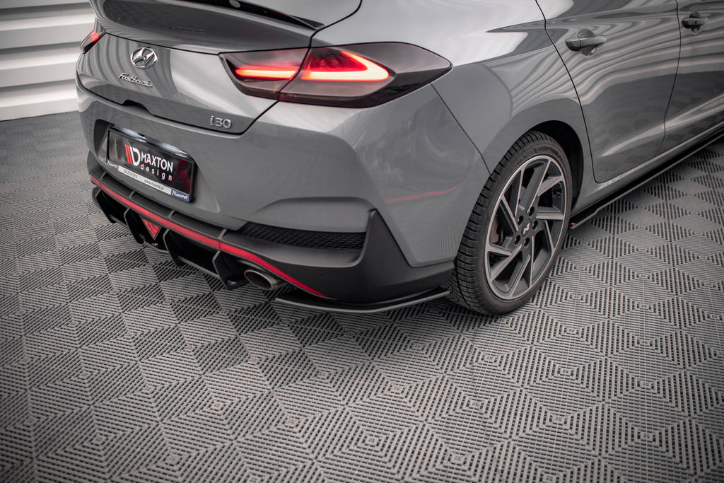 Street pro rear diffuser hyundai i30 fastback n-line mk3 facelift