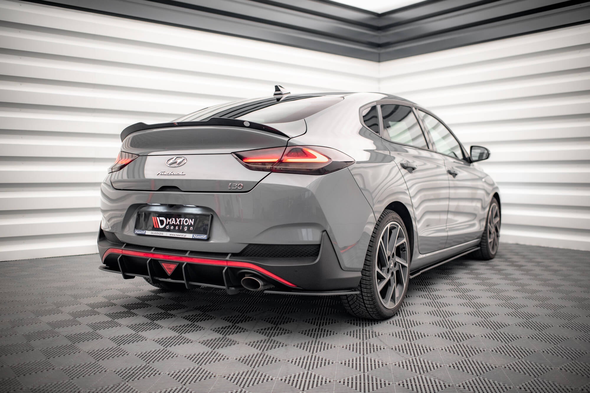 Street pro bagdiffusor hyundai i30 fastback n-line mk3 facelift
