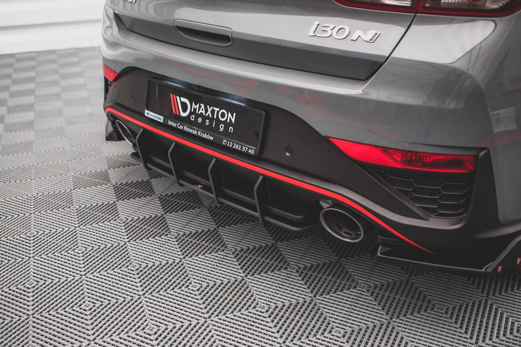 Street pro rear diffuser hyundai i30 n hatchback mk3 facelift