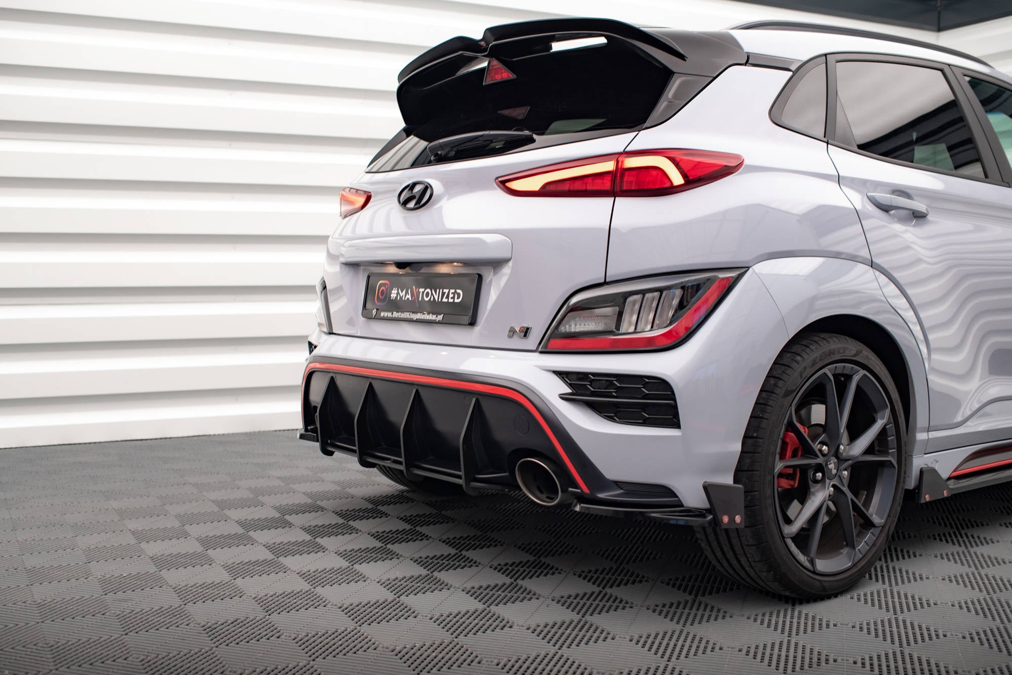 Street Pro bagdiffusor Hyundai Kona N MK1