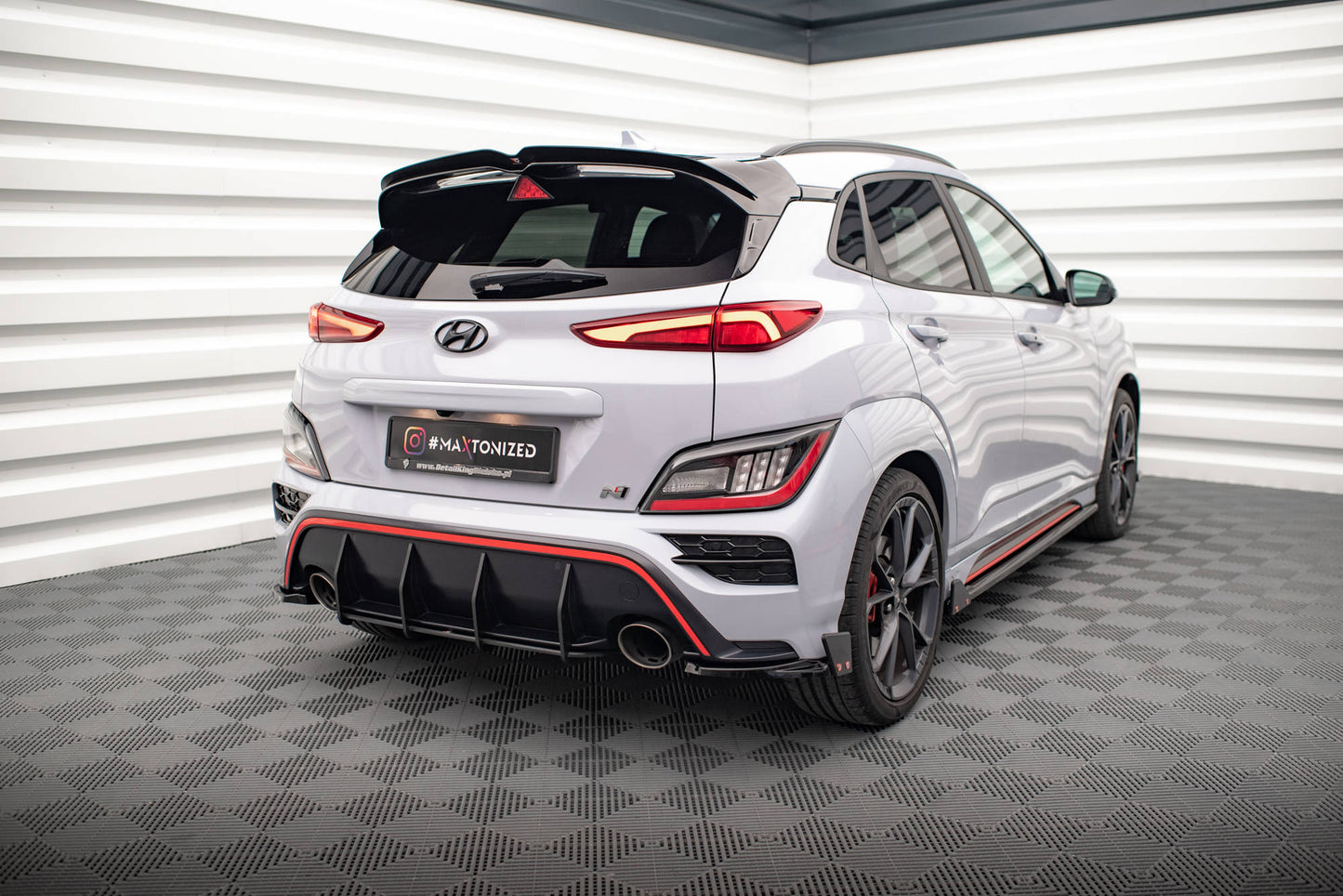 Street pro rear diffuser hyundai kona n mk1