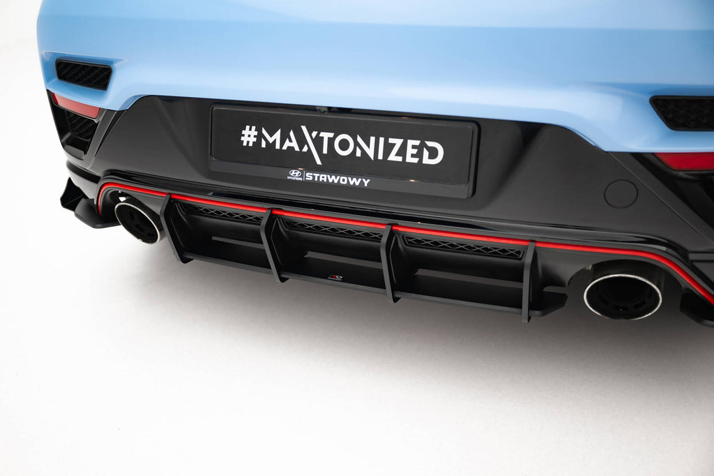 Street pro rear diffuser hyundai veloster n mk2
