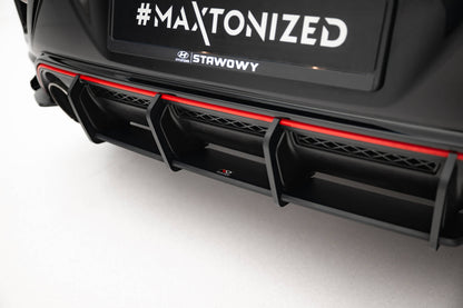 Street pro rear diffuser hyundai veloster n mk2