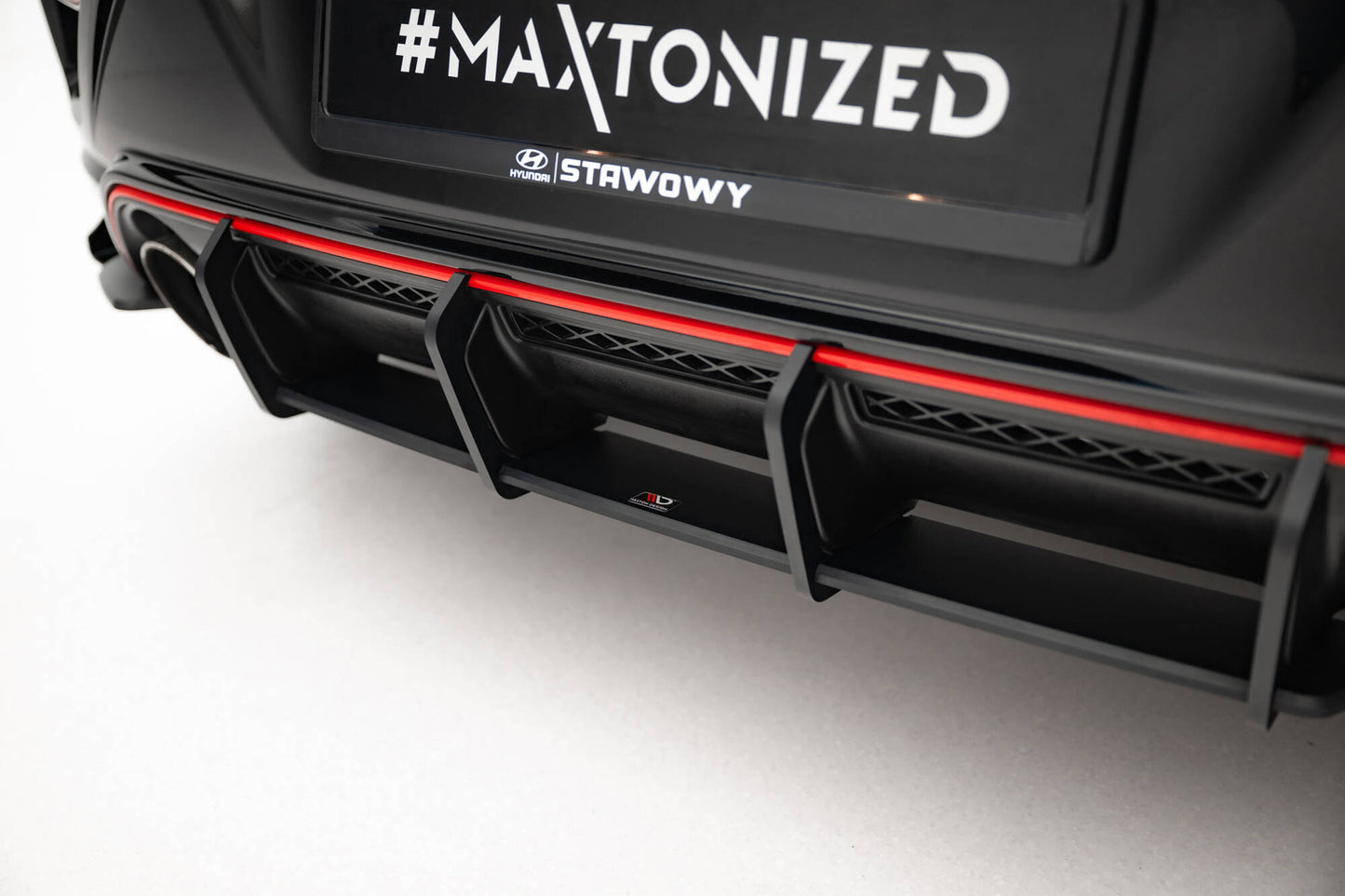 Street Pro Rear Diffuses Hyundai Veloster N MK2