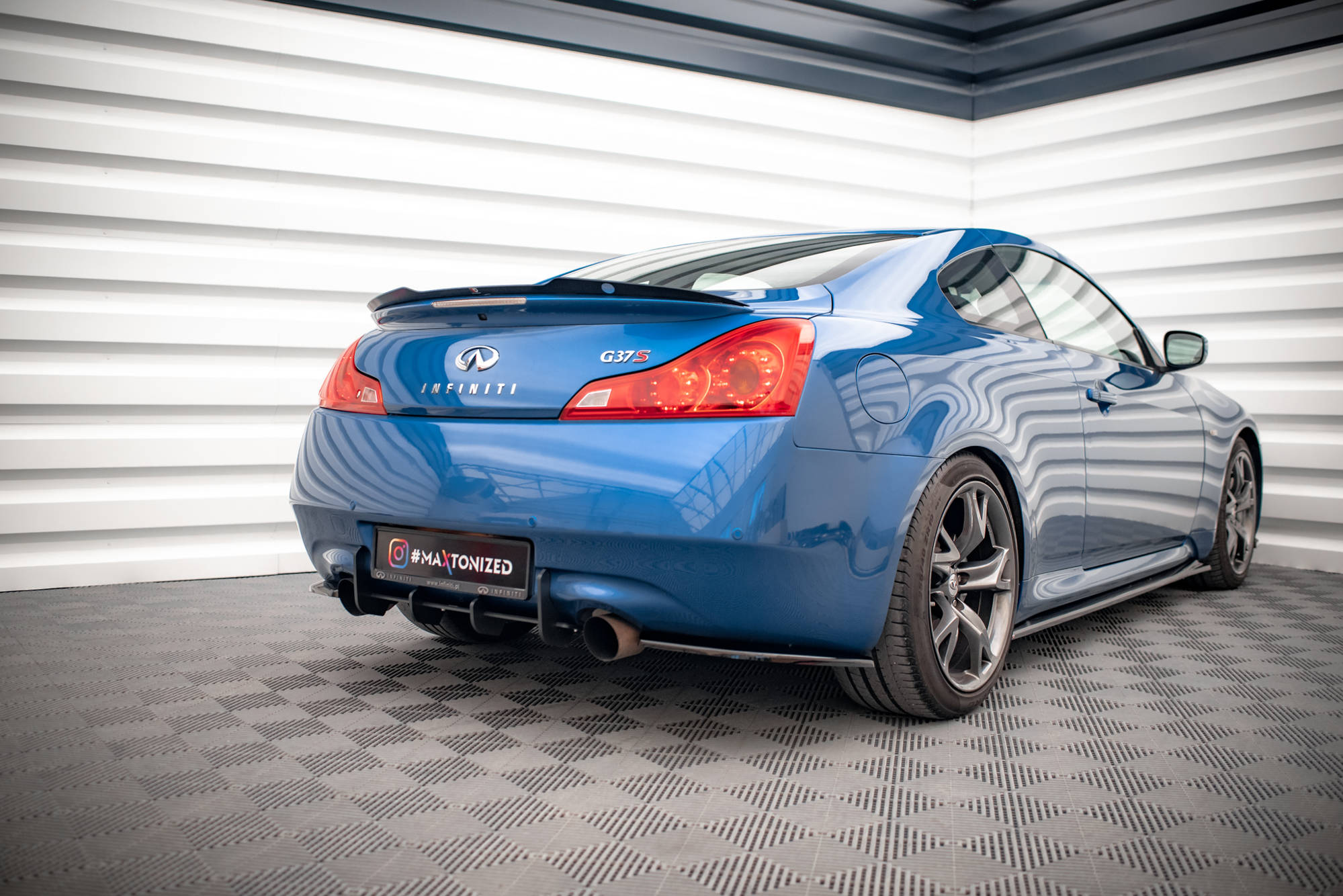 Street pro bakre diffuser infiniti g37 coupe