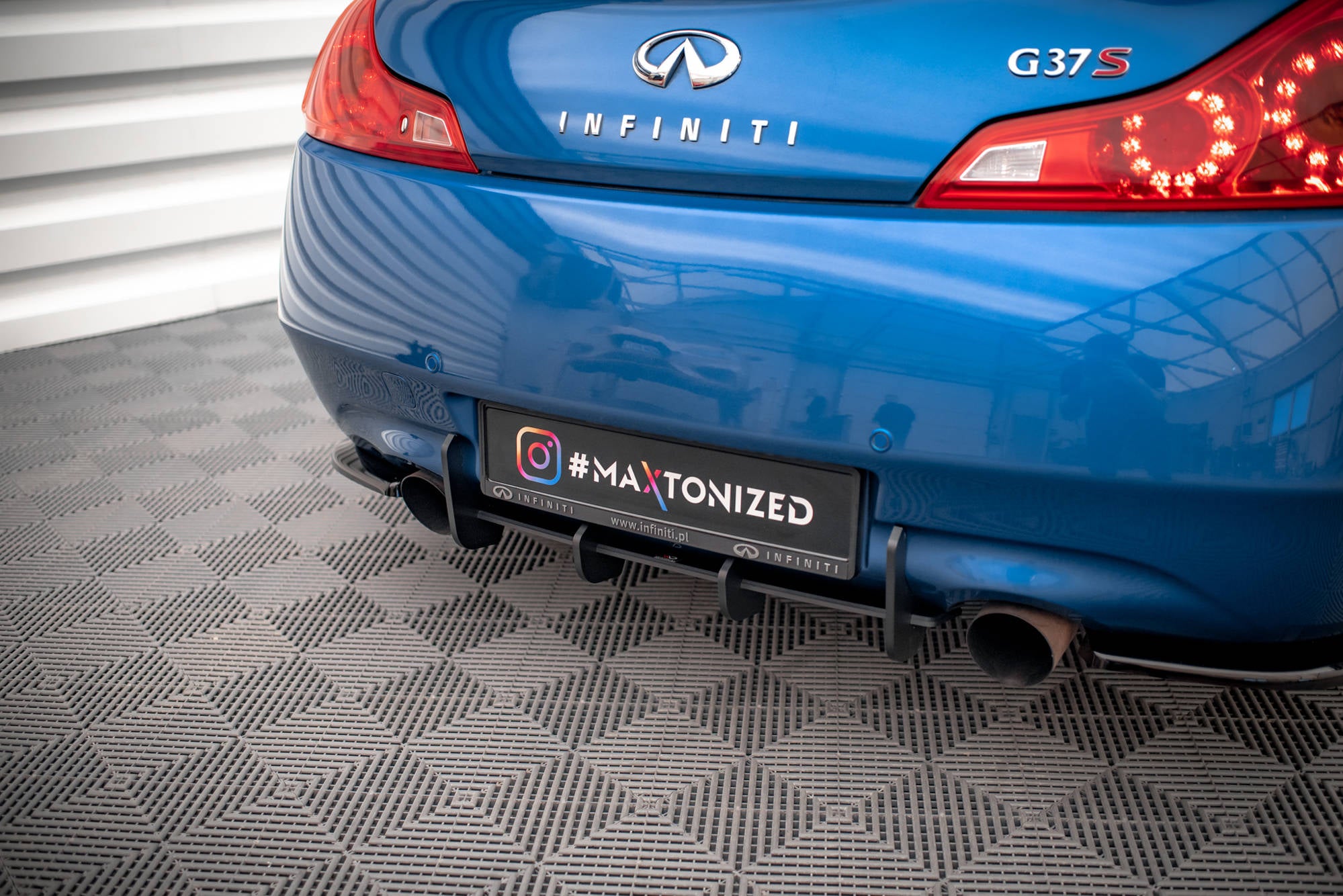 Street pro bakre diffuser infiniti g37 coupe