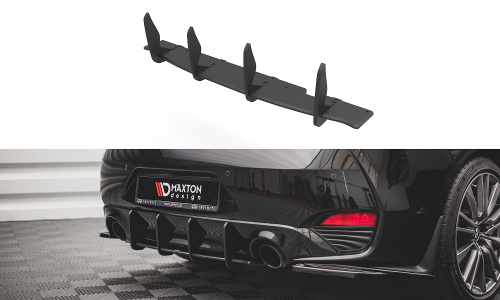 Street pro rear diffuser infiniti q60 s mk2