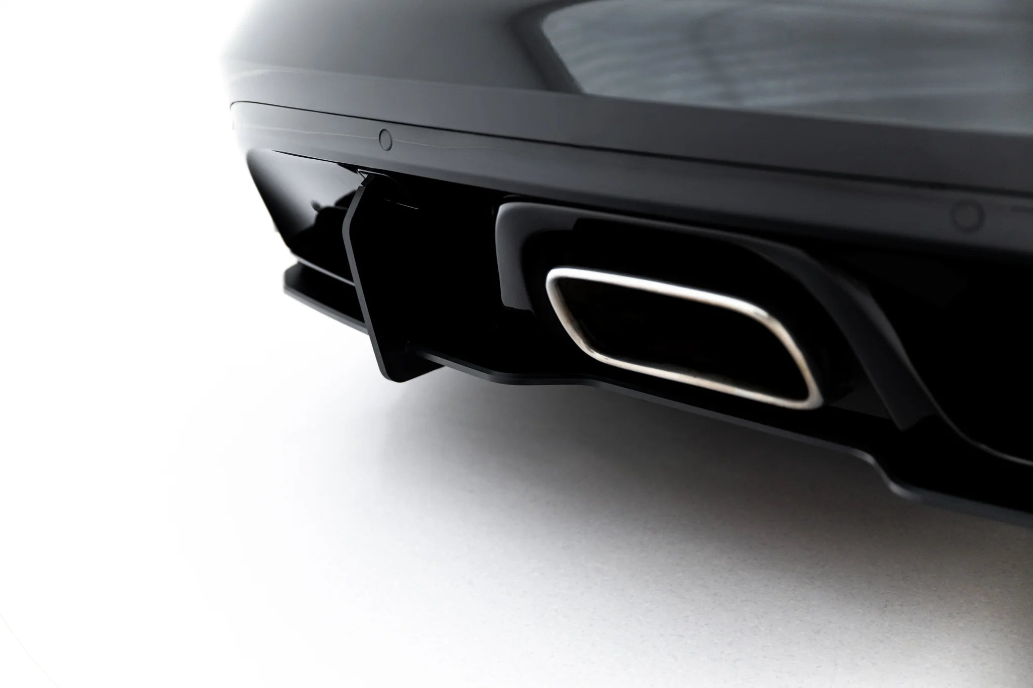 Street pro rear diffuser jaguar f-type x152 facelift 2