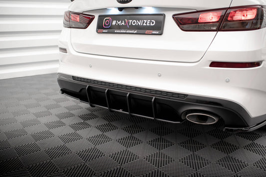 Street pro rear diffuser kia optima mk4 facelift