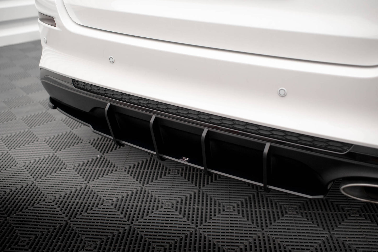 Street pro rear diffuser kia optima mk4 facelift