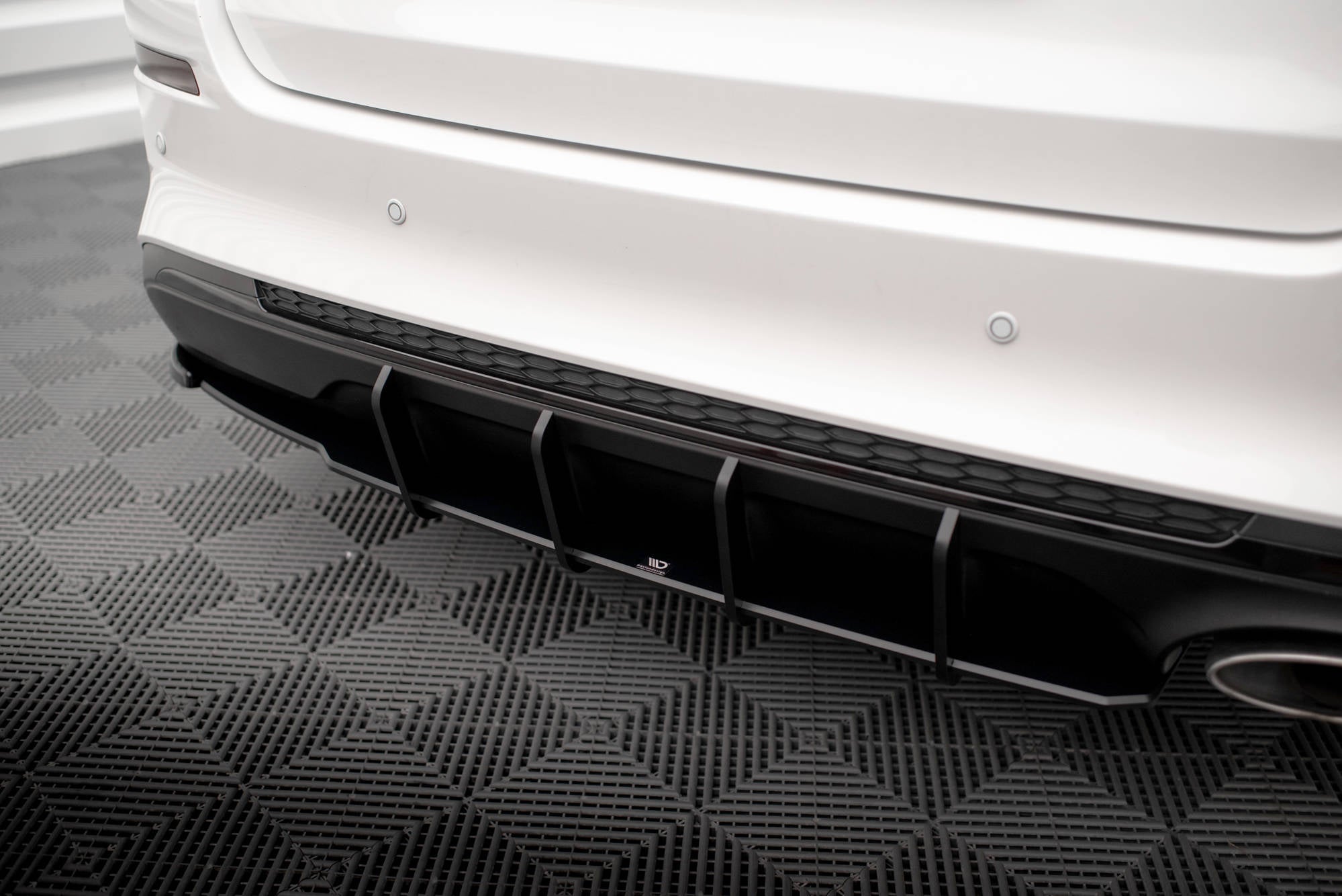 Street pro rear diffuser kia optima mk4 facelift