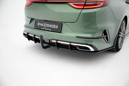 Street pro rear diffuser kia proceed gt-line mk1 facelift