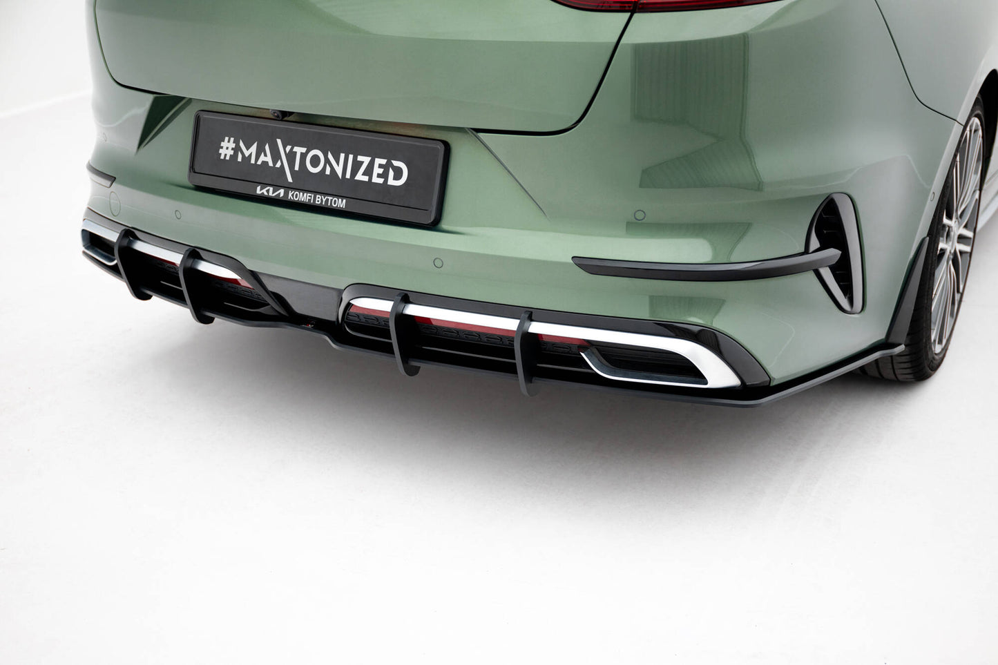 Street pro rear diffuser kia proceed gt-line mk1 facelift