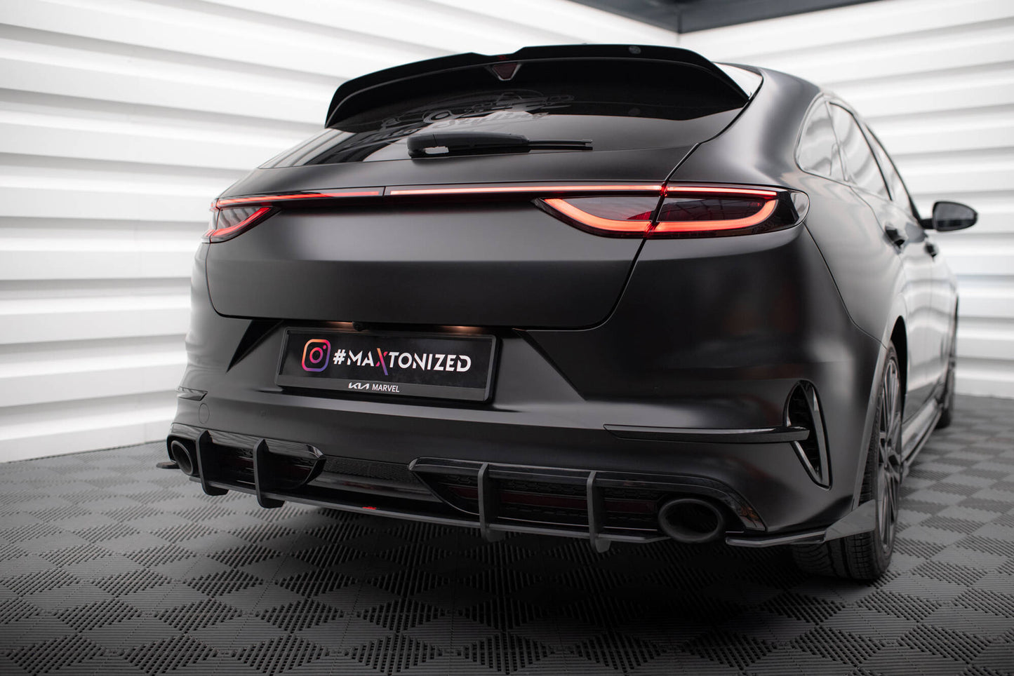 Street pro rear diffuser kia proceed gt mk1 facelift