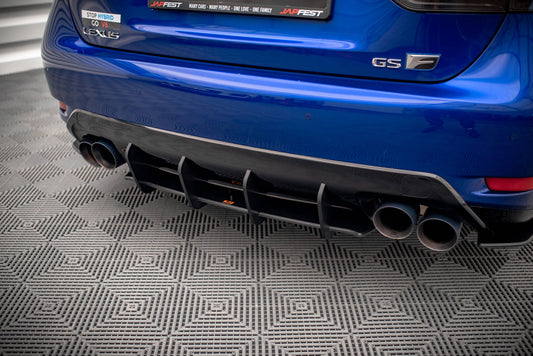 Street pro rear diffuser lexus gs f mk4 facelift