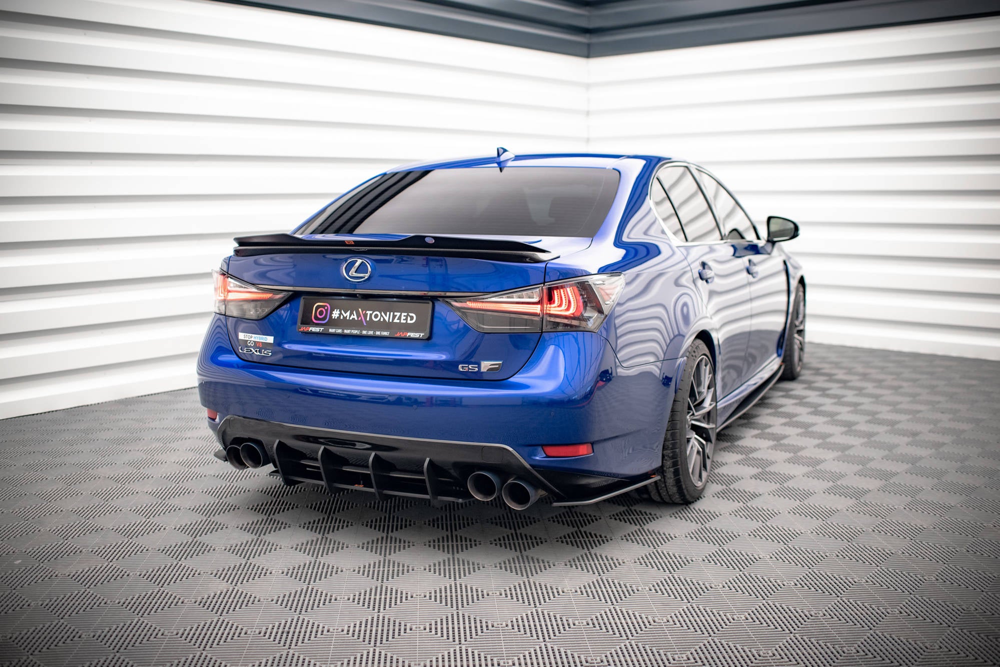 Street Pro bagdiffuse Lexus GS F Mk4 ansigtsløftning