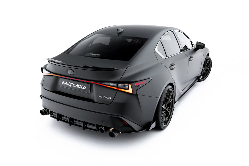 Street pro rear diffuser lexus is 500 mk3 facelift 2 (xe30)