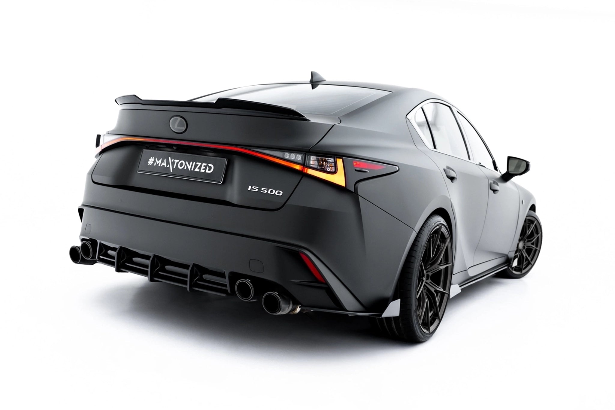 Street pro rear diffuser lexus is 500 mk3 facelift 2 (xe30)