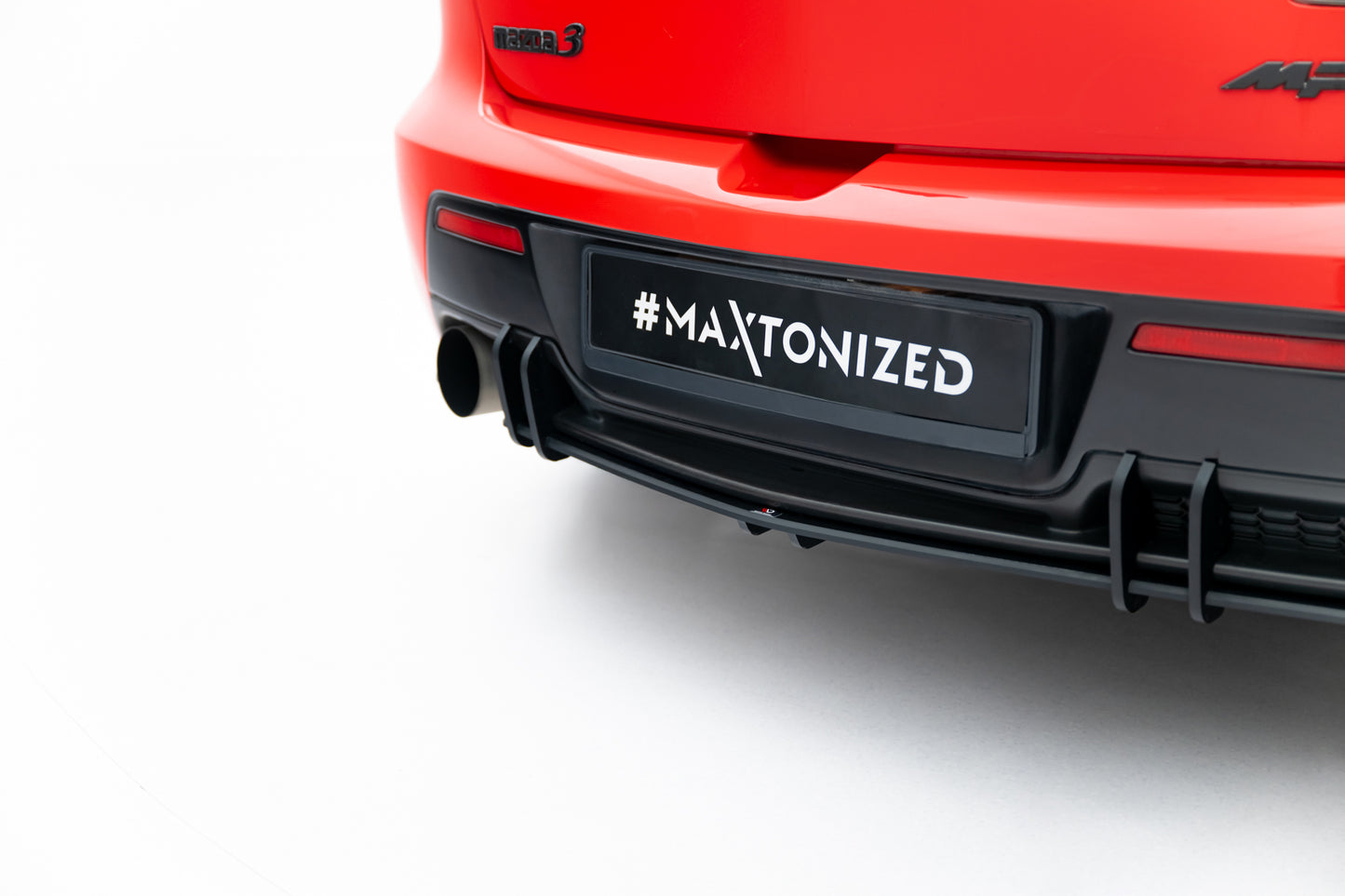 Street pro rear diffuser mazda 3 mps mk1 eu version