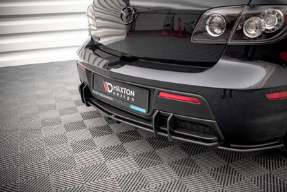 Street pro rear diffuser mazda 3 mps mk1 us-spec version