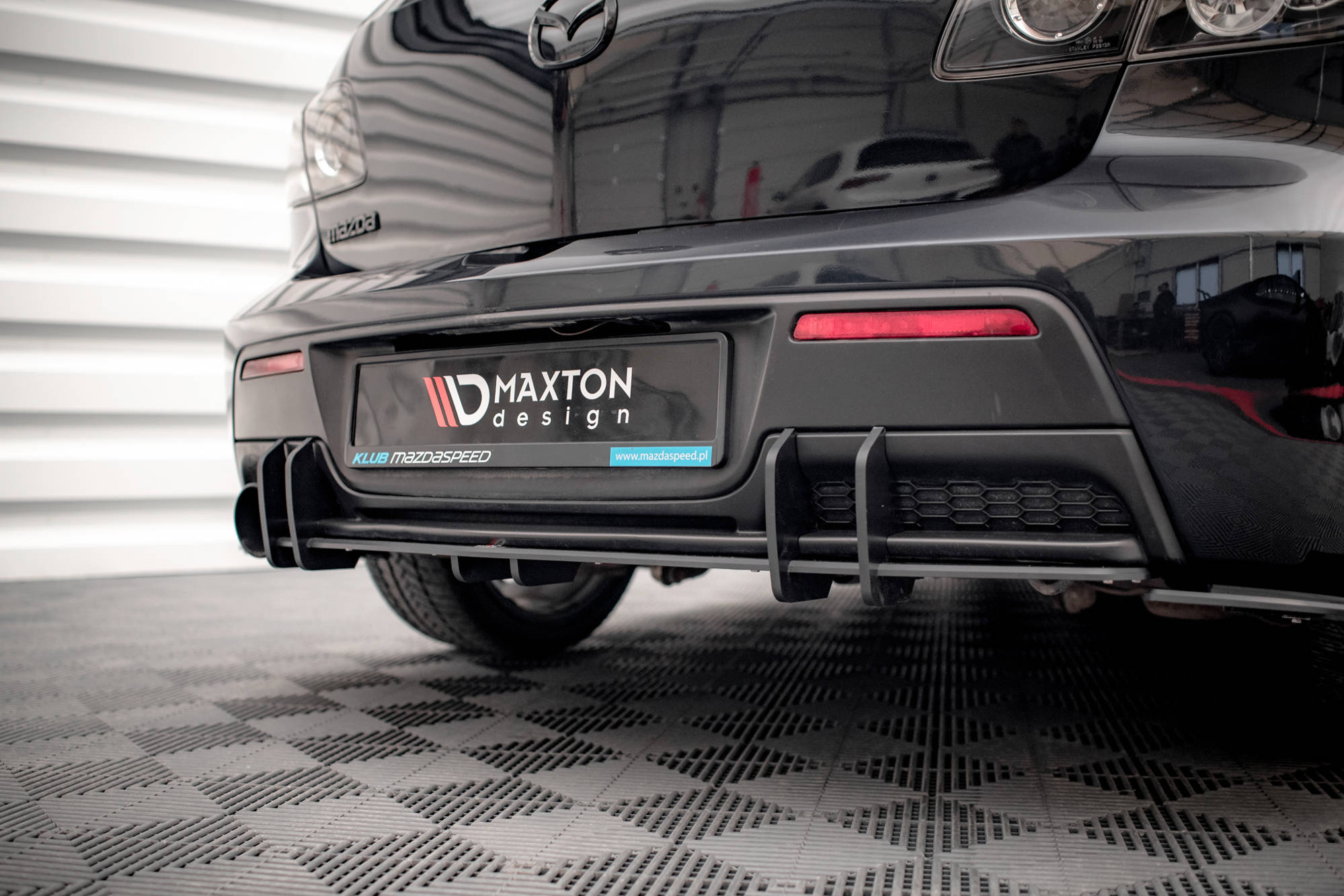 Street pro bakre diffuser mazda 3 mps mk1 us-spec versjon