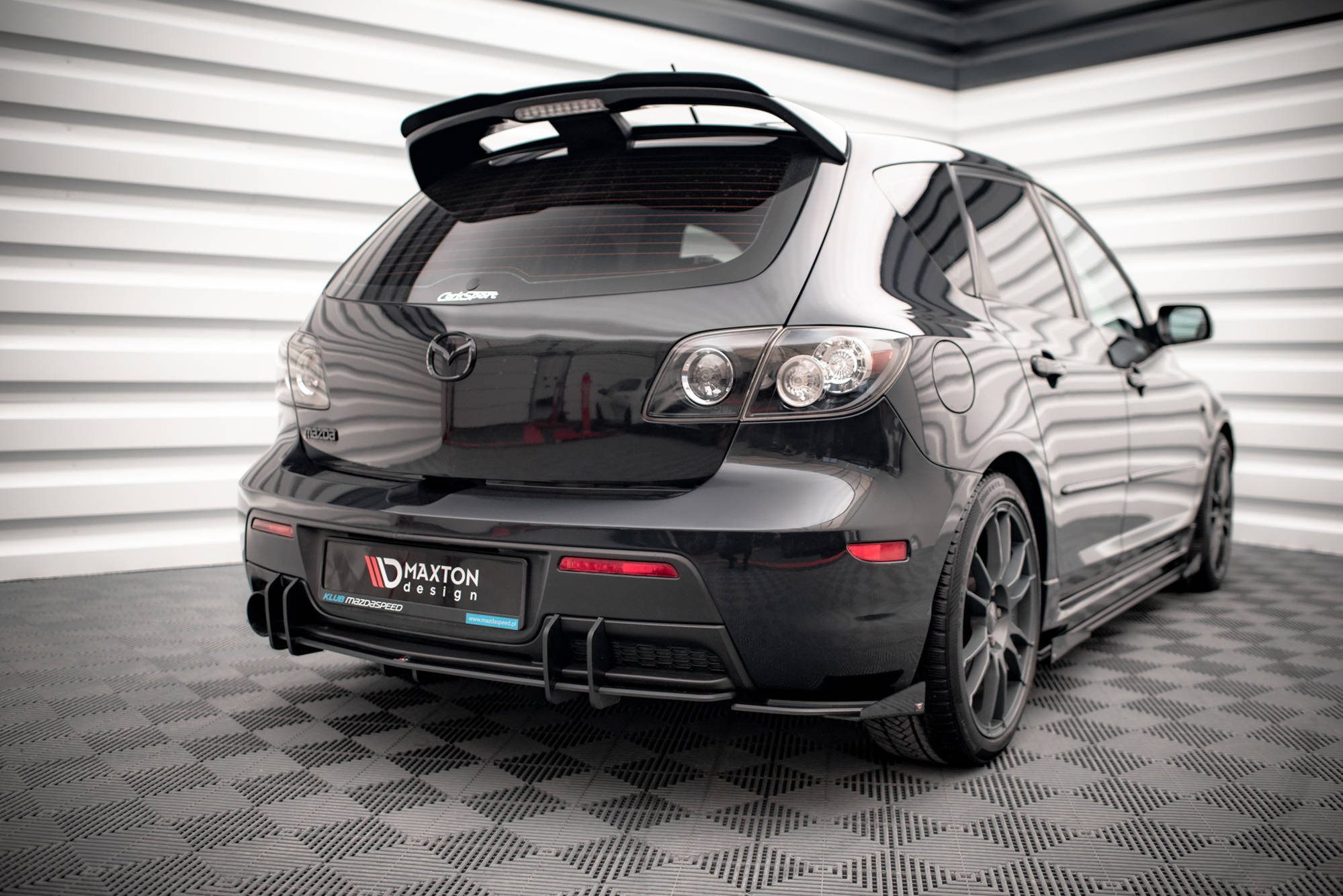 Street pro bakre diffuser mazda 3 mps mk1 us-spec versjon