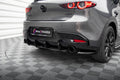 Street pro rear diffuser mazda 3 mk4