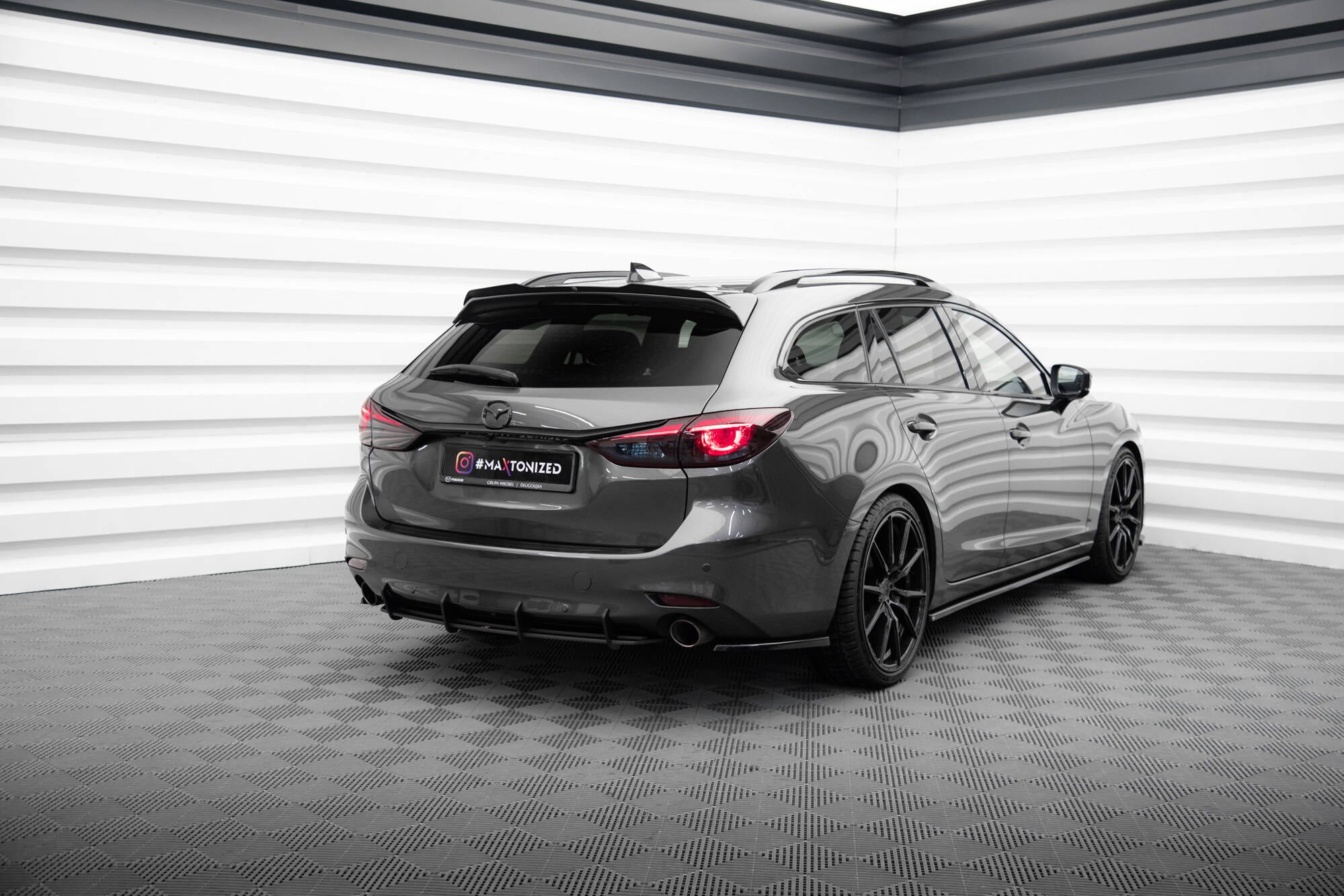 Street Pro takaosa diffuusi Mazda 6 Mk3 kasvojenkorotus