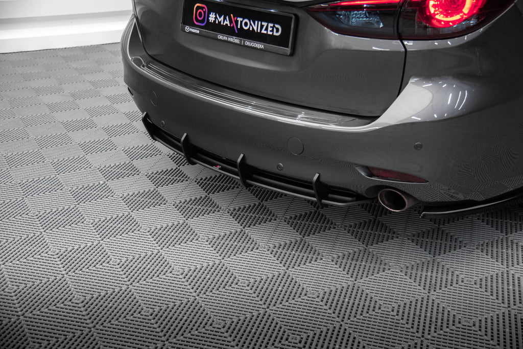 Street pro rear diffuser mazda 6 mk3 facelift