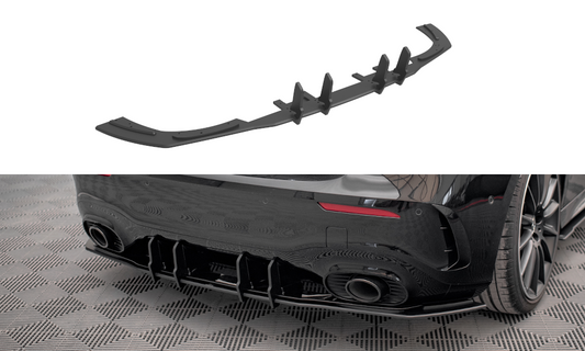 Street pro rear diffuser mercedes a35 amg hatchback aero pack w177