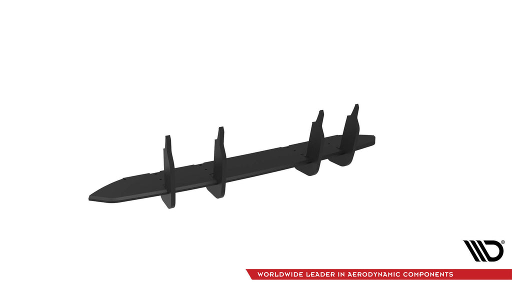 Street pro rear diffuser mercedes-amg a35 hatchback w177