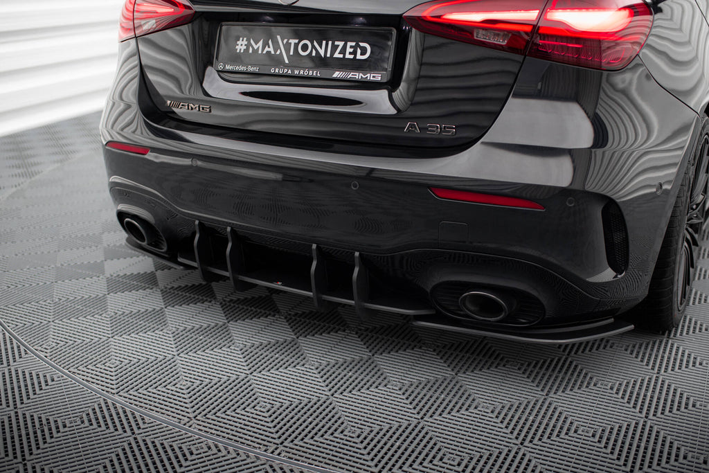 Street pro rear diffuser mercedes-amg a35 hatchback w177