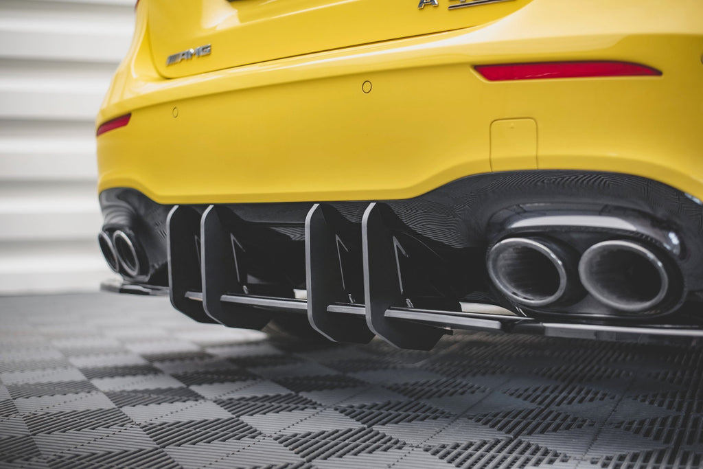 Street pro rear diffuser mercedes-amg a45 s aero pack w177