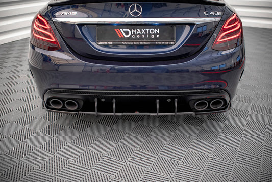 Street pro rear diffuser mercedes-amg c 43 sedan w205 facelift